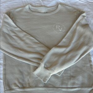 Pura Vida Cream Crewneck Sweater